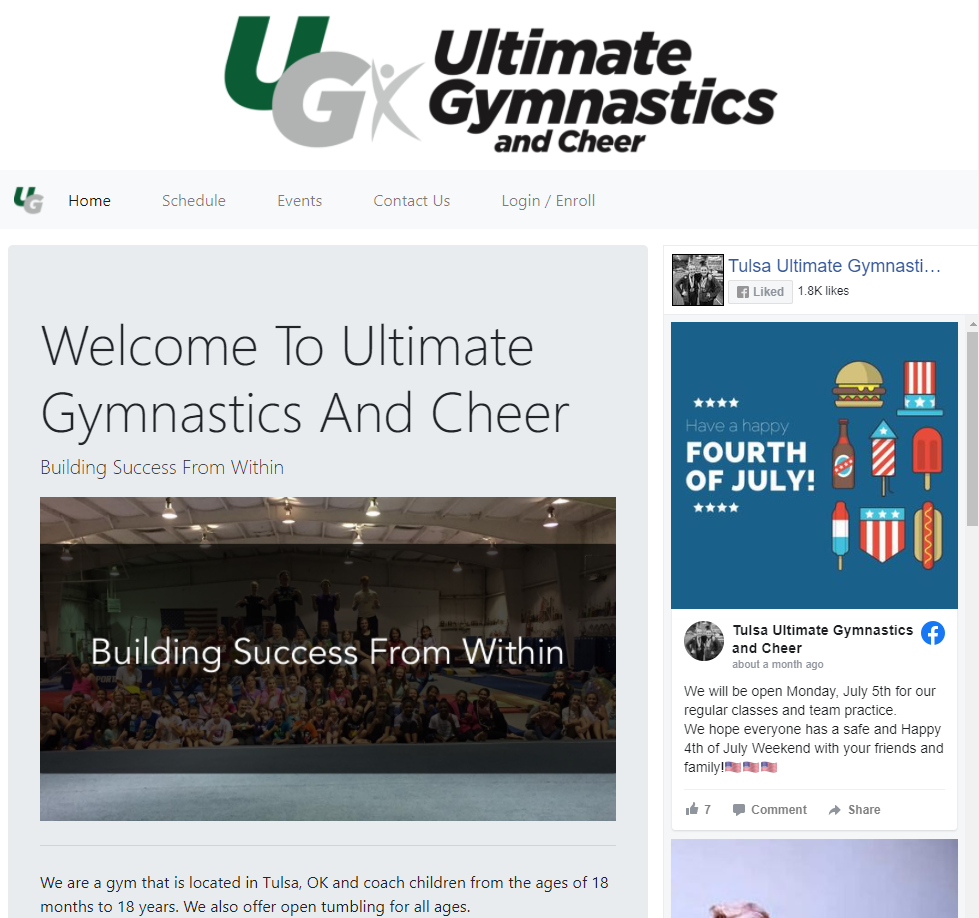  Ultimate Gymnastics Page